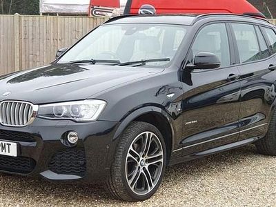 Used BMW X3 M Sport 313 HP (230 kW) 2017 Black SUV