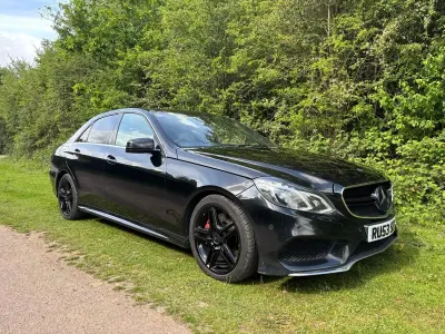 Used Mercedes E350 AMG 2013 Black Sedan