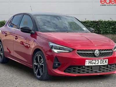 Used Vauxhall Corsa Ultimate 101 HP (74 kW) 2023 Red Hatchback