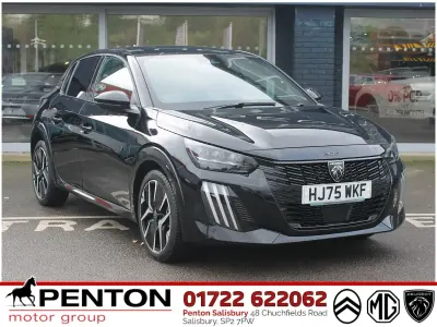 New Peugeot 208 GT 108 HP (79 kW) 2025 Black Hatchback