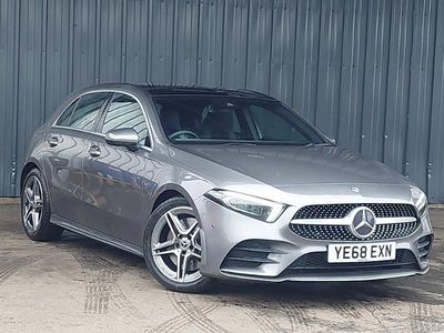 Grey Used 2018 Mercedes A250 AMG Line Premium Plus Hatchback | £17,998 (Fair price)
