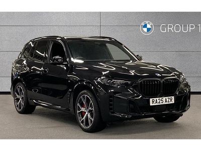 Black sapphire metallic paint Used 2025 BMW X5 M Sport SUV | £71,950 (A bit pricey)