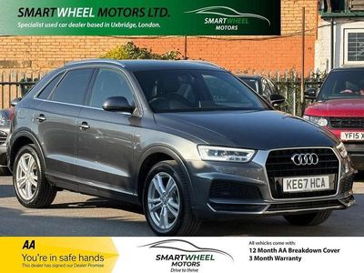 Used Audi Q3 S-Line 150 HP (110 kW) 2017 Grey SUV