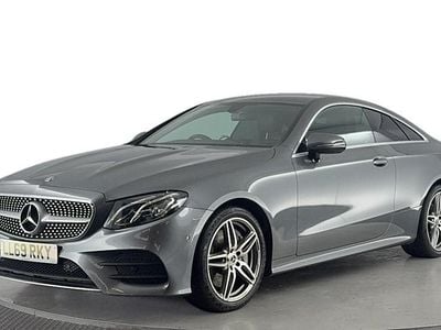 Grey Used 2019 Mercedes E350 AMG line Coupe | £22,120 (Good price)