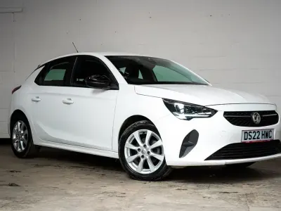 Used Vauxhall Corsa Edition 75 HP (55 kW) 2022 White Hatchback