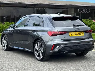 Used Audi A3 Black Edition 150 HP (110 kW) 2026 Grey Hatchback