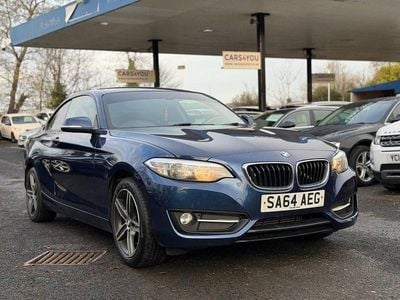 Blue Used 2014 BMW 218 Sport Line Coupe | £6,995 (Fair price)