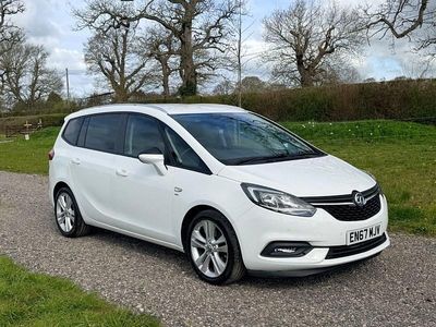 Used Vauxhall Zafira SRi 140 HP (102 kW) 2018 White MPV