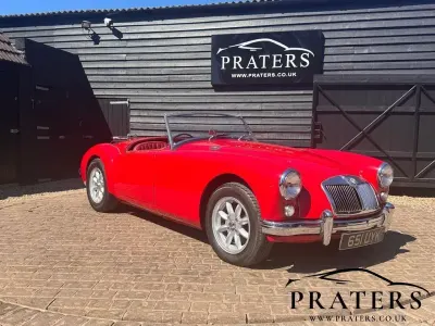 Used MG MGA 1956 Red Cabriolet