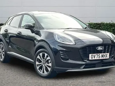 Used Ford Puma Titanium 125 HP (91 kW) 2025 Black SUV
