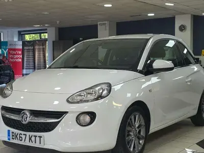 Used Vauxhall Adam Jam 87 HP (63 kW) 2017 White Hatchback