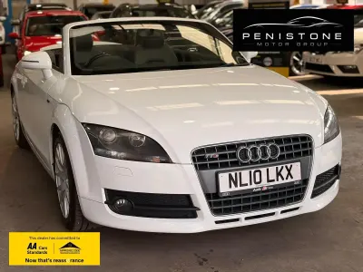 Used Audi TT Roadster 160 HP (117 kW) 2010 White Cabriolet