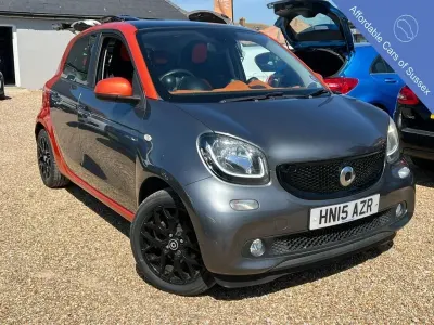 Used Smart ForFour Edition #1 90 HP (66 kW) 2015 Grey Hatchback