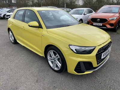 Używany Audi A1 S-Line 2019 Żółty SUV