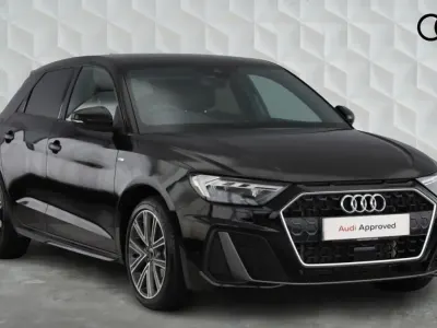 Used Audi A1 Sportback S-Line 95 HP (69 kW) 2025 Mythos black Hatchback