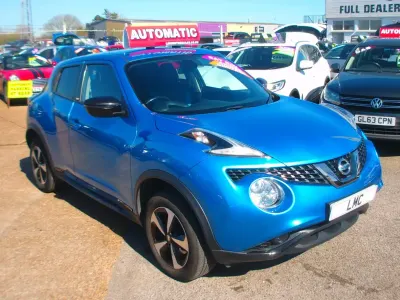 Used Nissan Juke 112 HP (82 kW) 2019 Blue SUV