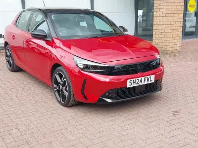 Used Vauxhall Corsa 100 HP (73 kW) 2024 Red Hatchback