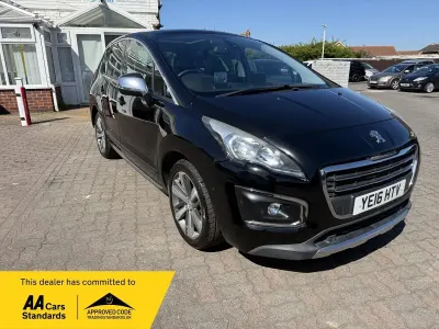 Second-hand Peugeot 3008 Allure 2016 Negru Hatchback