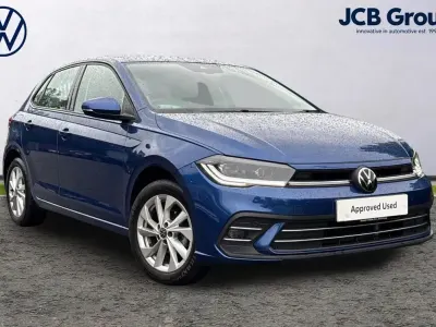 Used VW Polo Style 95 HP (69 kW) 2024 Blue Hatchback