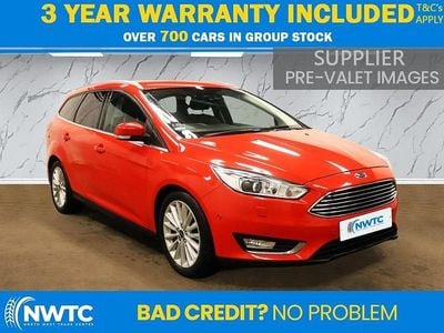 Used Ford Focus Titanium X 182 HP (133 kW) 2017 Red Estate