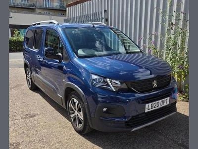 Blue Used 2020 Peugeot Rifter GT-line MPV | £17,585 (A bit pricey)