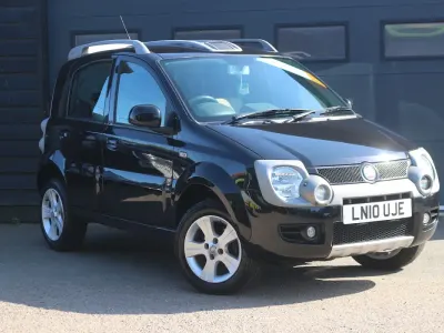 Used Fiat Panda 4x4 Cross 2010 Black Hatchback