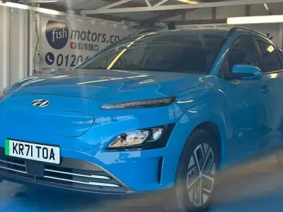 Used Hyundai Kona Premium 100 kW (136 HP) 2022 Blue SUV