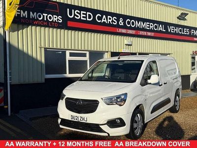 White Used 2021 Vauxhall Combo Sportive Van | £9,700 (Fair price)