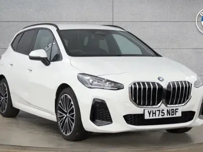 Used BMW 220 Active Tourer M Sport 168 HP (123 kW) 2025 White MPV