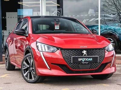 Second-hand Peugeot 208 GT-line 101 CP (74 kW) 2020 Roșu Hatchback