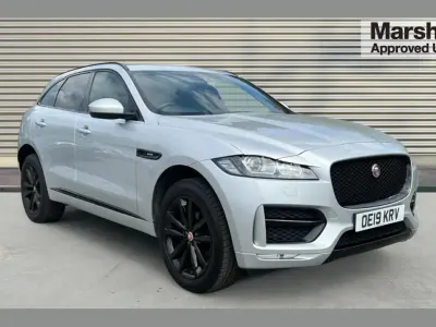 Used Jaguar F-Pace R-Sport 240 HP (176 kW) 2019 Silver SUV