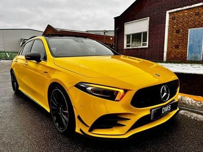 Used Mercedes A35 AMG Premium Plus 2023 Yellow Hatchback