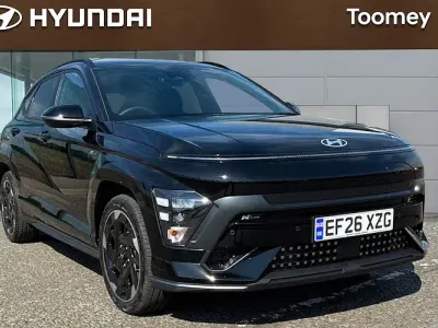 New Hyundai Kona N Line 160 kW (218 HP) 2026 Black SUV