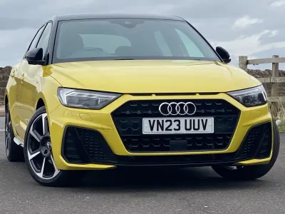 Używany Audi A1 Black Edition 2023 Żółty SUV