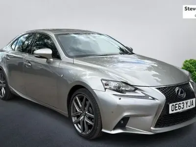 Used Lexus IS300h Sport Line 223 HP (164 kW) 2013 Silver Sedan