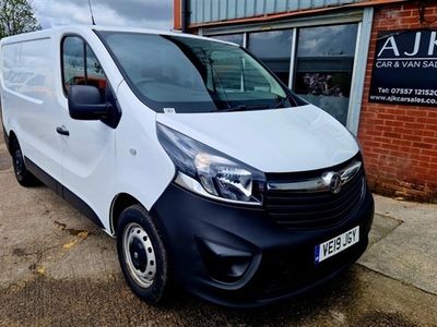 used Vauxhall Vivaro 1.6 L1H1 2700 CDTI 120 BHP