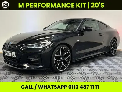 Used BMW 420 M Sport 190 HP (139 kW) 2021 Black Coupe