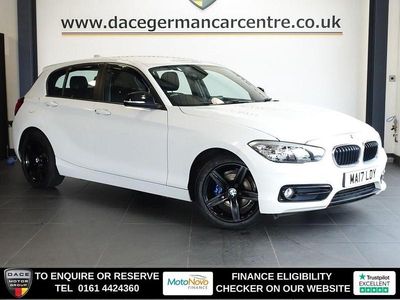 Used BMW 118 Sport Line 136 HP (100 kW) 2017 White Hatchback