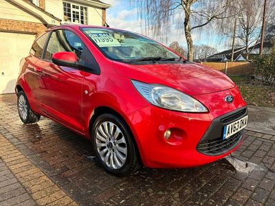Red Used 2013 Ford Ka Zetec Hatchback | £1,995 (Fair price)