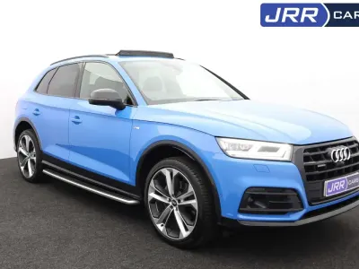 Used Audi Q5 Advanced 190 HP (139 kW) 2019 Blue SUV