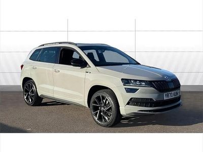 Used Skoda Karoq SportLine 150 HP (110 kW) 2020 Grey SUV