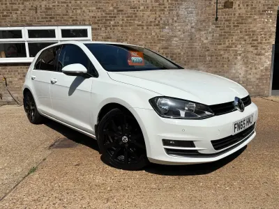Used VW Golf VII GT 2015 White Hatchback