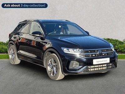 Black Used 2022 VW T-Roc R-line SUV | £21,737 (Fair price)