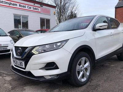 Used Nissan Qashqai Acenta Premium 2021 White SUV
