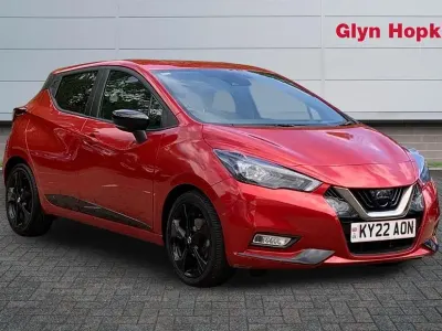 Used Nissan Micra 92 HP (67 kW) 2022 Red Hatchback