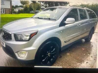 Usado SsangYong Musso 2017 Prateado Pickup