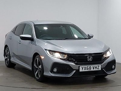 Used Honda Civic SR 126 HP (92 kW) 2018 Silver Hatchback