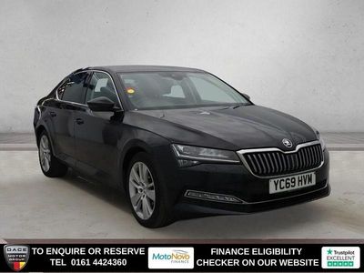 Used Skoda Superb SE L 190 HP (139 kW) 2019 Black Hatchback