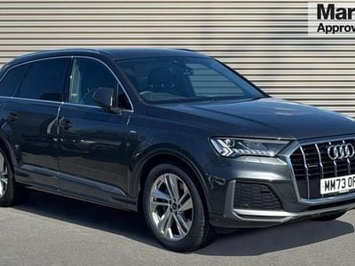 Begagnad Audi Q7 S-Line 286 HK (210 kW) 2023 Grå SUV