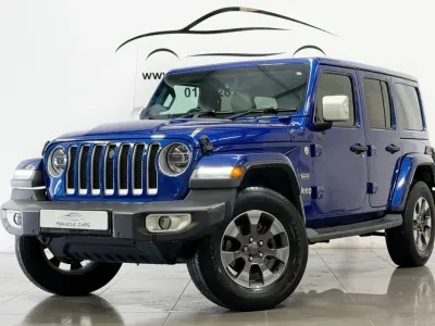 Begagnad Jeep Wrangler Overland 270 HK (198 kW) 2019 Blå SUV